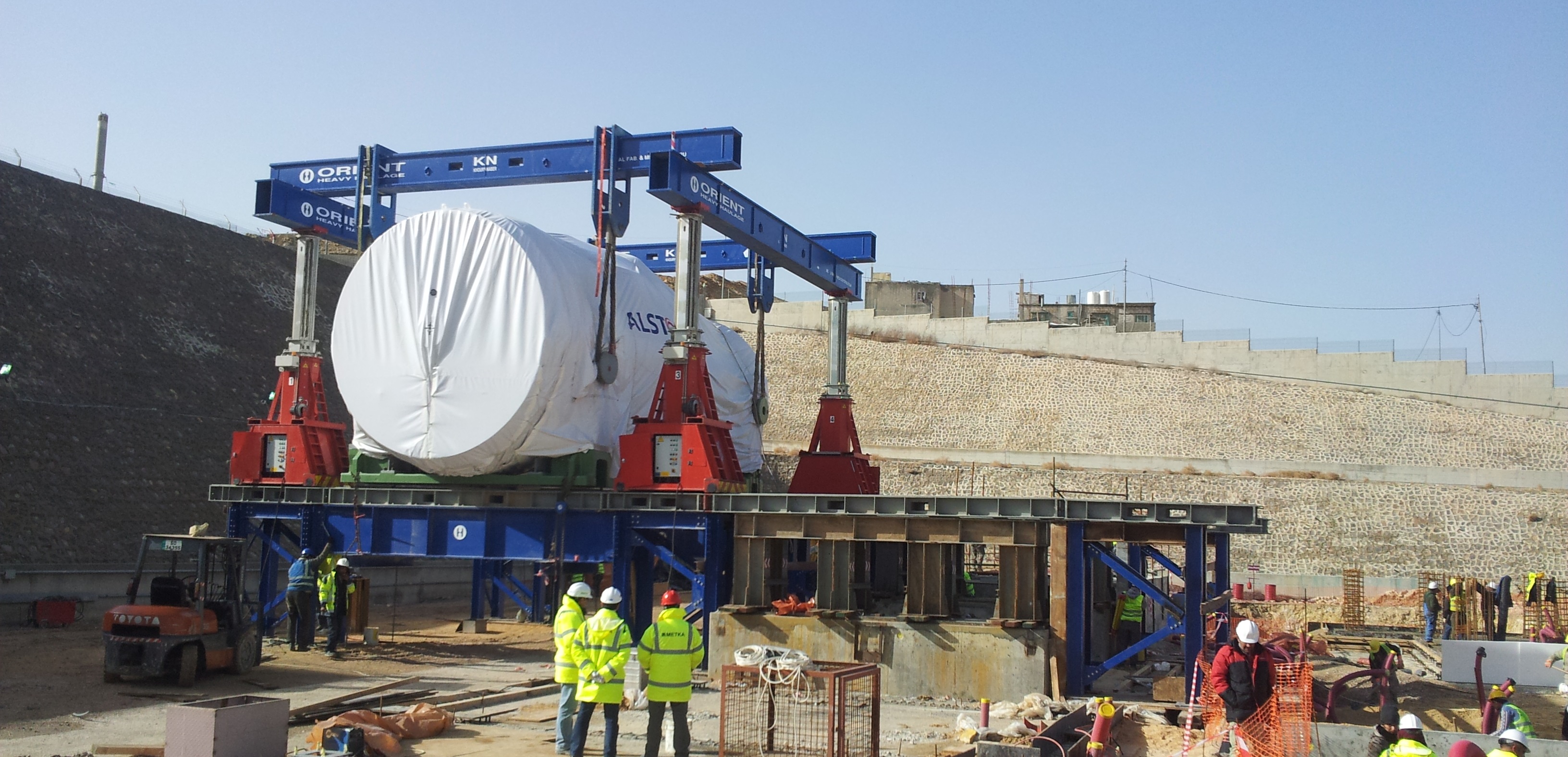 OHH - Installation at Samra Fast Track Power Plant