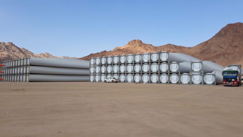 OHH - Storage of Vestas V136 Blades