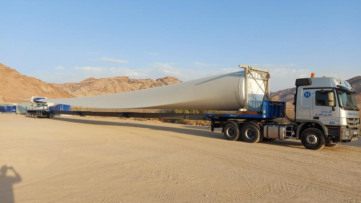 OHH - Transport of Vestas V136 Blade OHH - Transport of Vestas V136 Blade