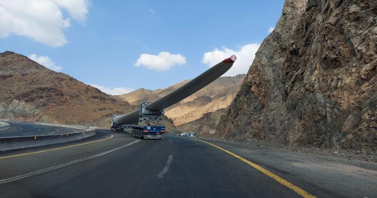 OHH - Saudi Arabia Dumat Al Jandal (DAJ) Vestas V150 Blade