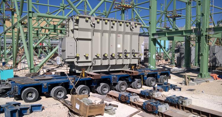 OHH - Skidding System Used in Samra Phase IV Project