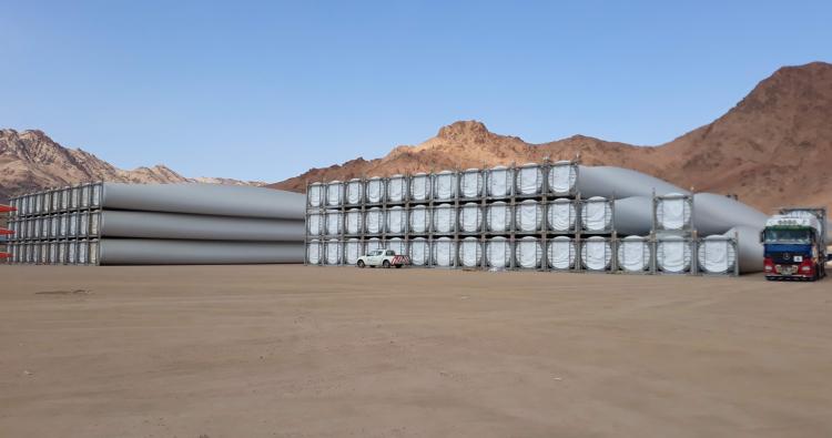 OHH - Storage of Vestas V136 Blades