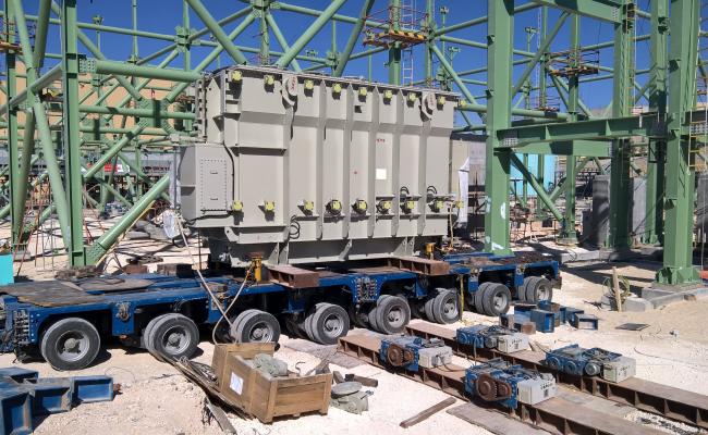 OHH - Skidding System Used in Samra Phase IV Project