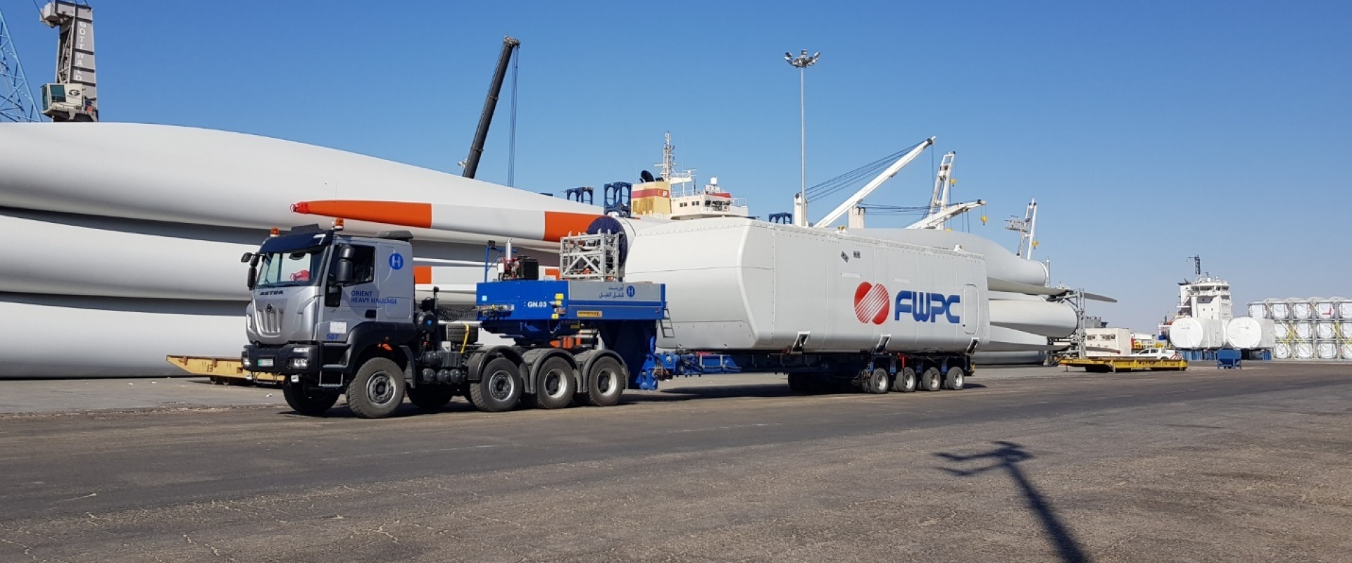 OHH - Transport of Vestas Nacelle