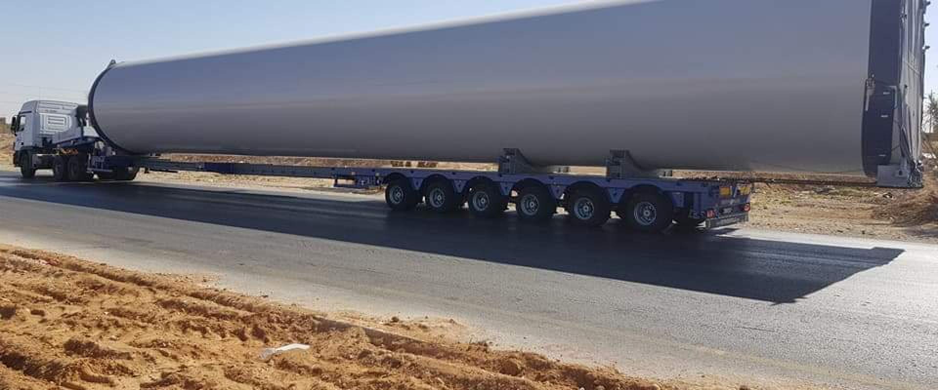 OHH - Transport of Vestas Tower Sections