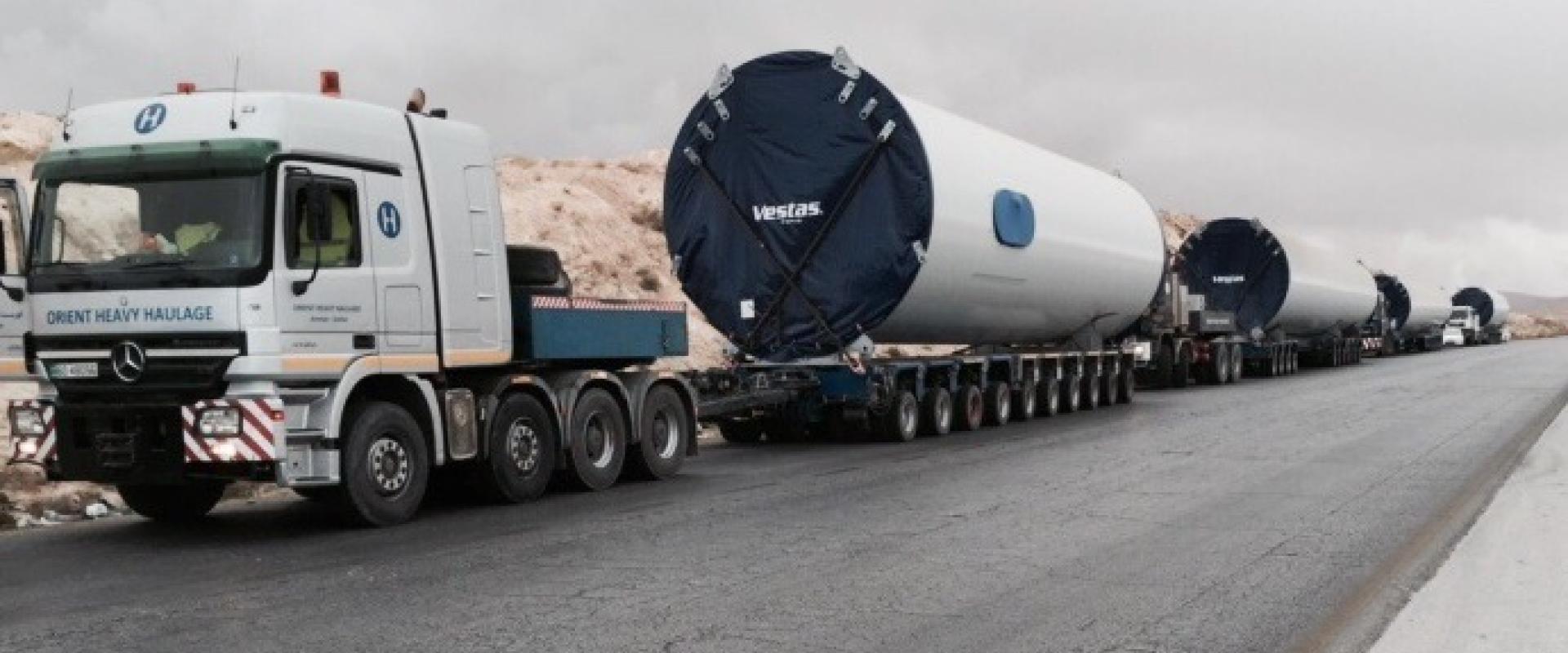 OHH - Transport of Vestas Tower Sections